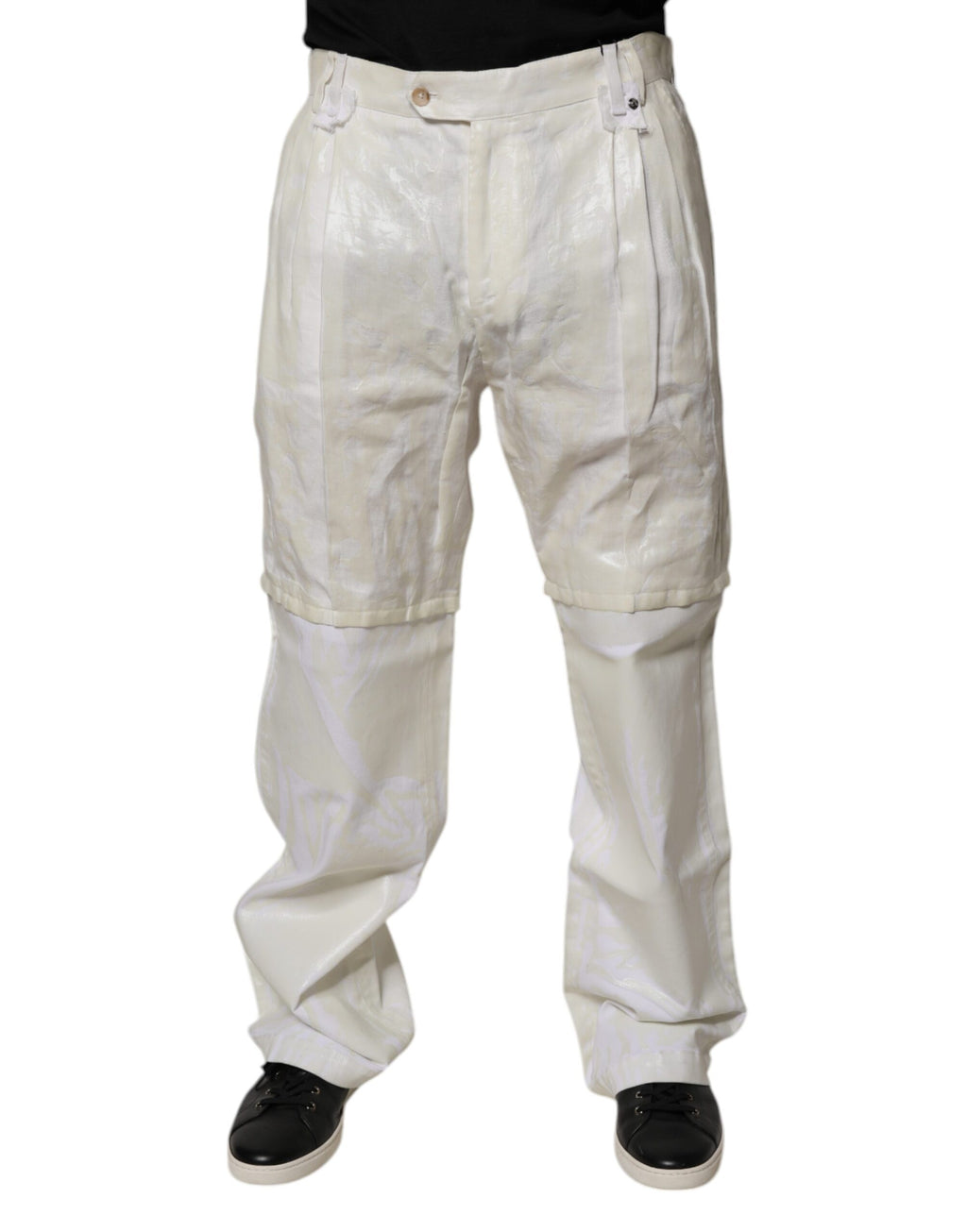 Dolce & Gabbana White Straight Leg Jeans for Men