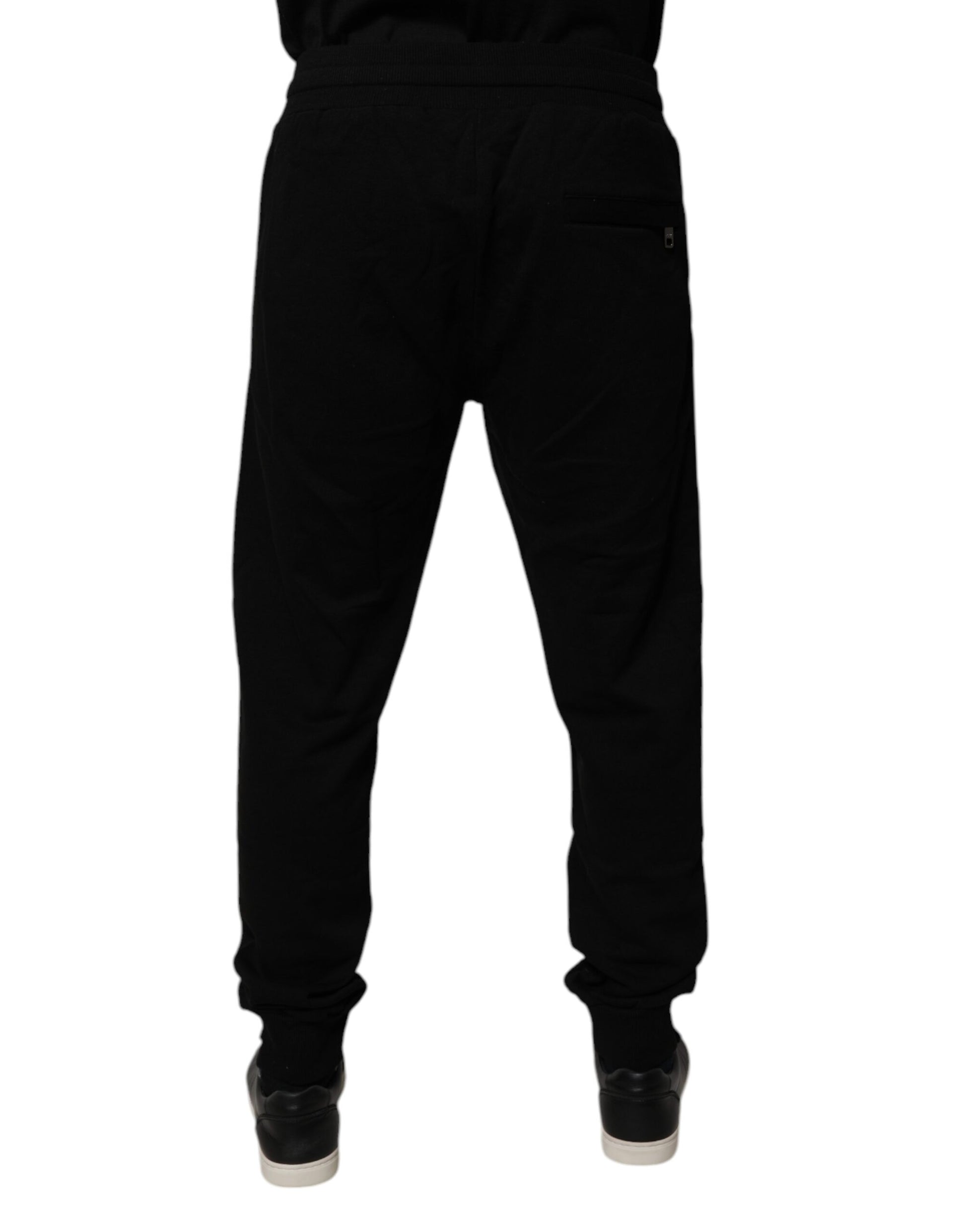 Dolce & Gabbana Black Athletic Pants for Men side view