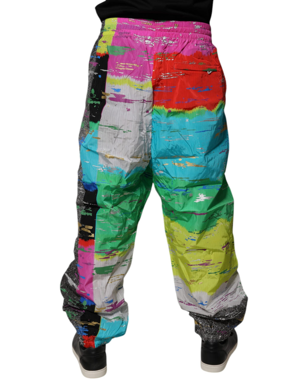 Dolce & Gabbana Multicolor Athletic Pants for Men side view