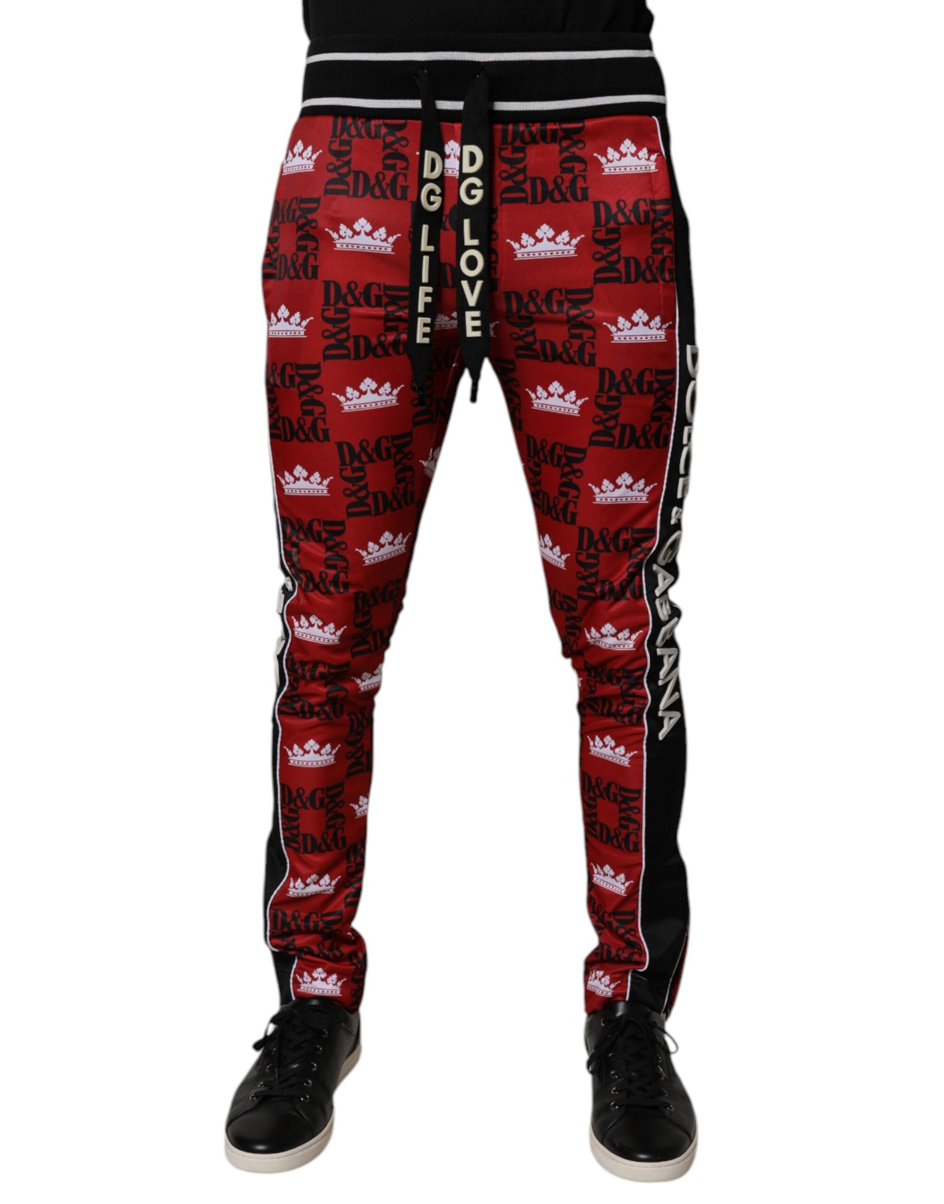 Dolce & Gabbana Multicolor Athletic Pants for Men alternate view