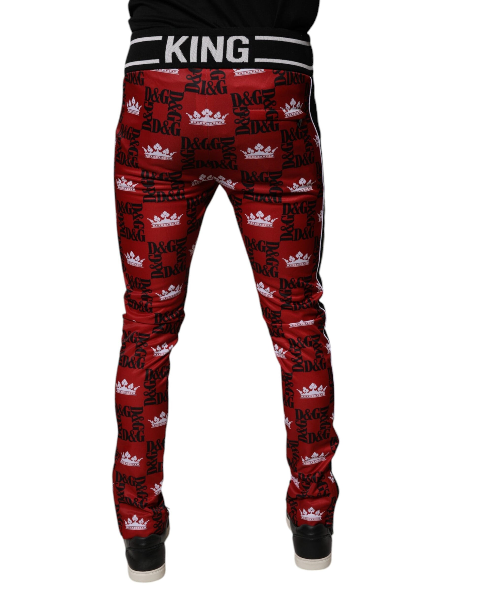 Dolce & Gabbana Multicolor Athletic Pants for Men side view