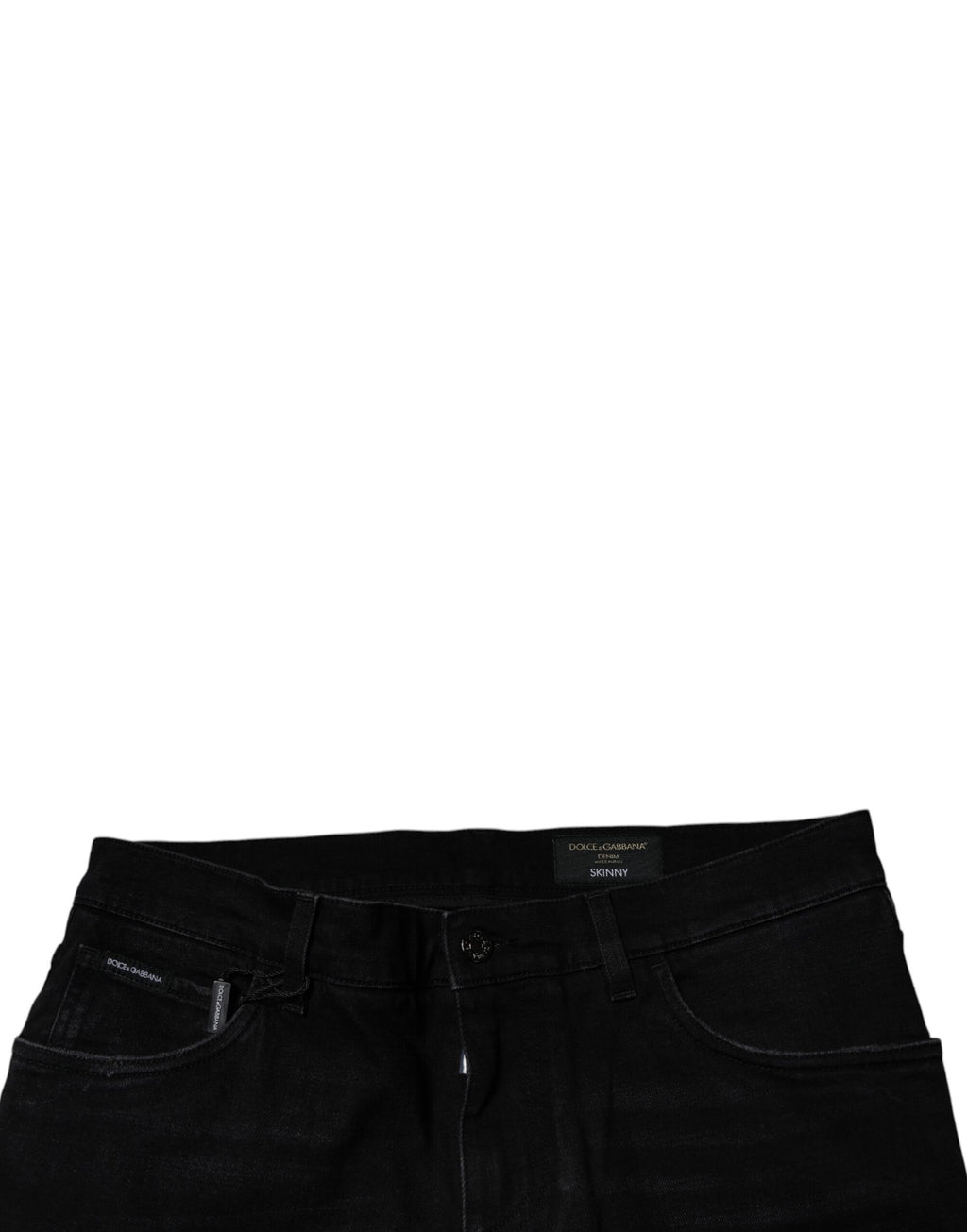 Dolce & Gabbana Black Skinny Jeans for Men additional view