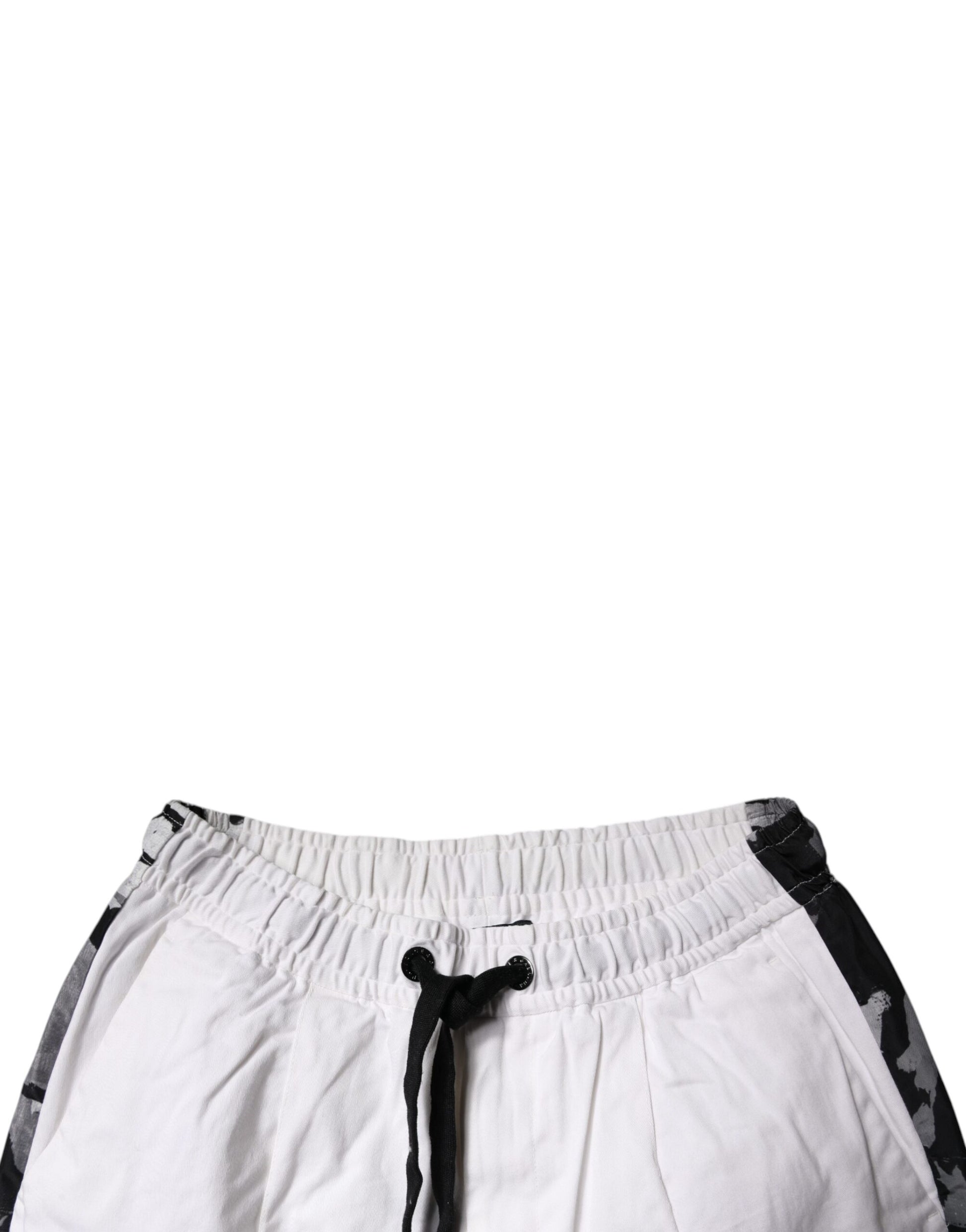 Pantalon de jogging cargo Dolce & Gabbana en coton blanc