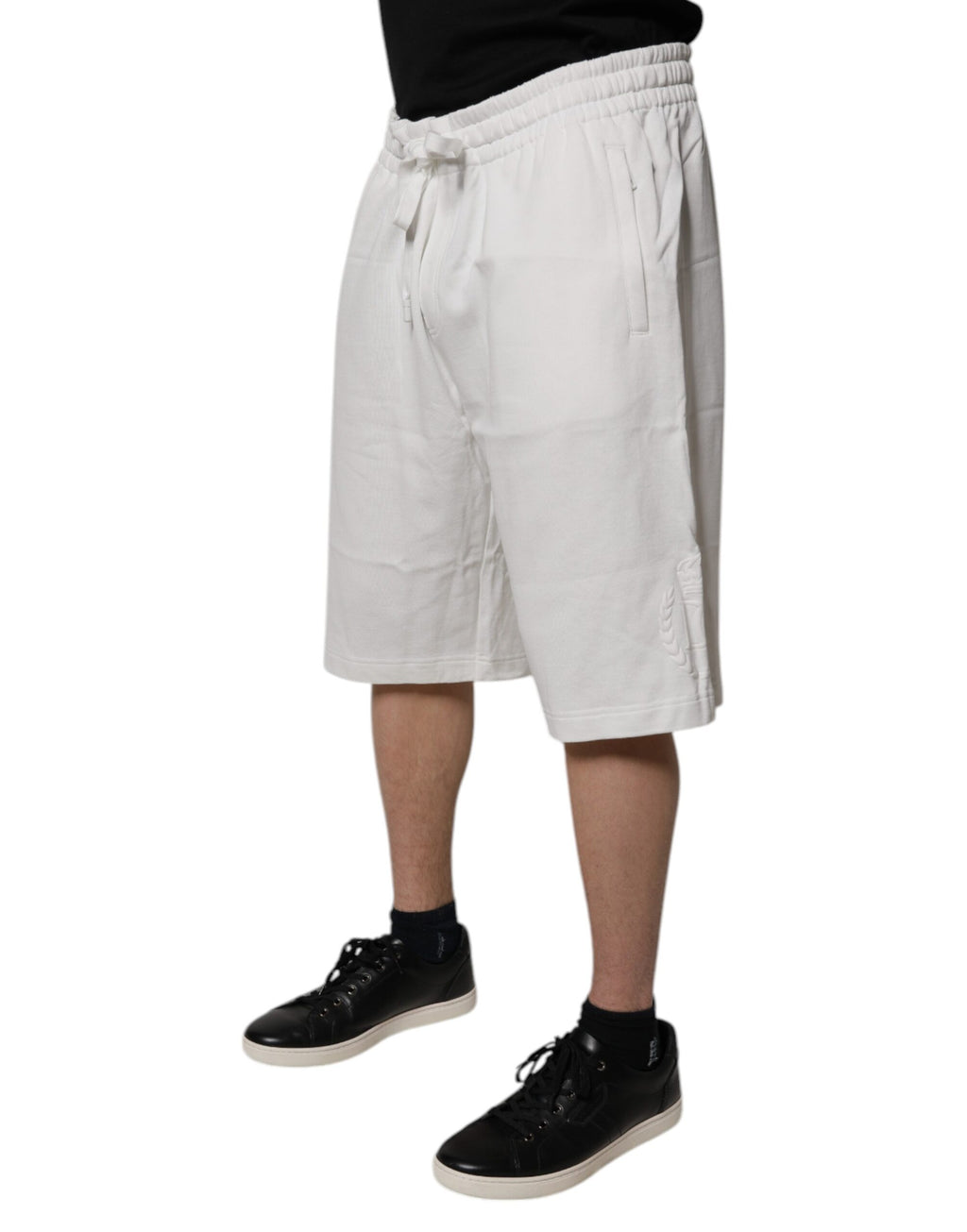 Dolce & Gabbana White Bermuda for Men detail view