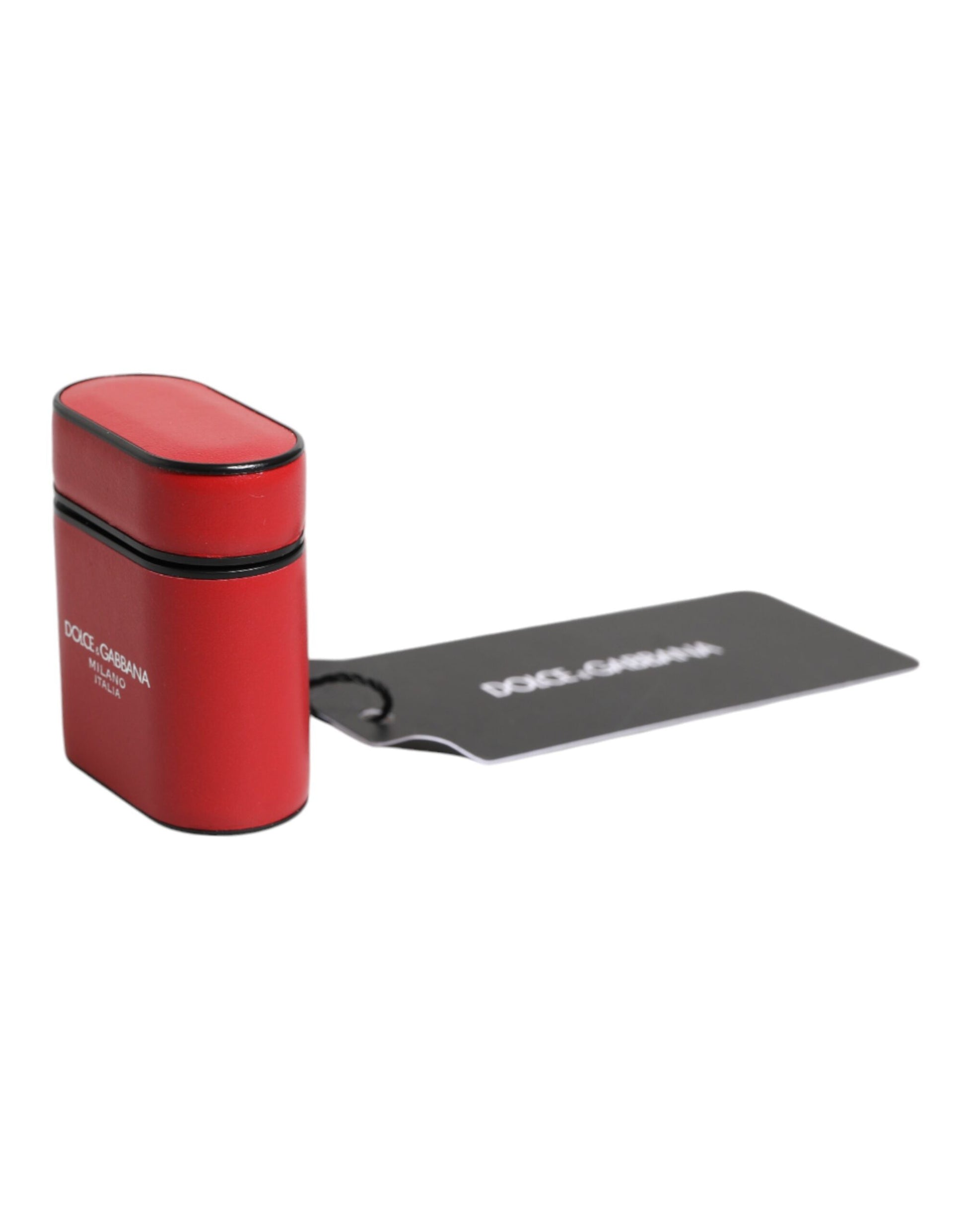 Dolce & Gabbana Red Airpod Holders for Men detail view