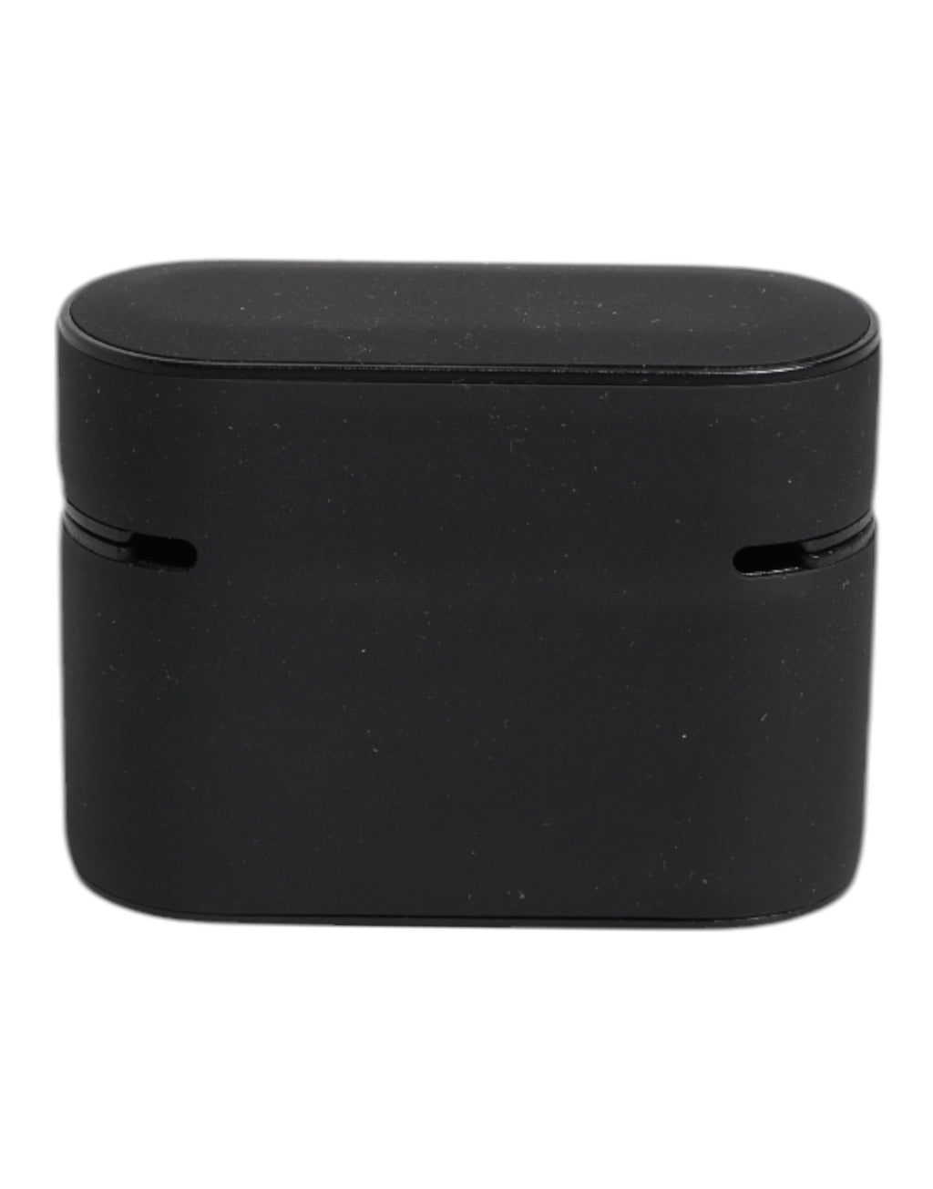 Étui Airpods Dolce & Gabbana en silicone noir et orange avec logo en relief