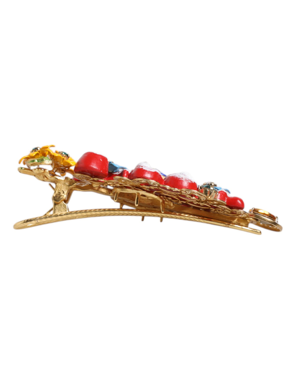 Dolce & Gabbana Multicolor Hair Clips for Women side view
