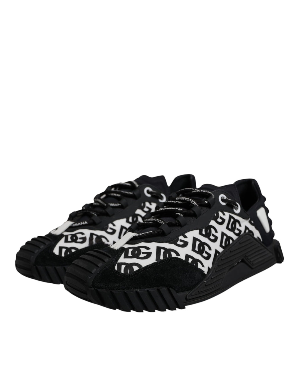 Dolce & Gabbana Black Low Top Sneakers for Men detail view