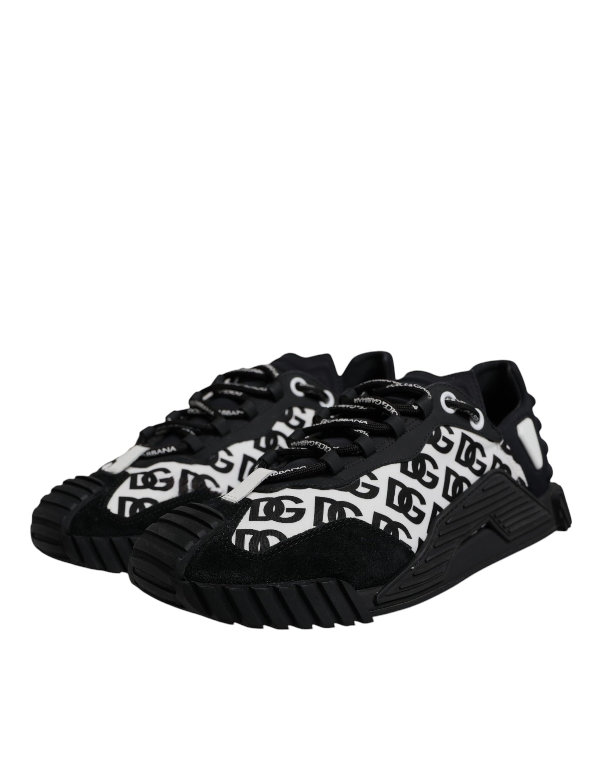 Dolce & Gabbana Black Low Top Sneakers for Men detail view