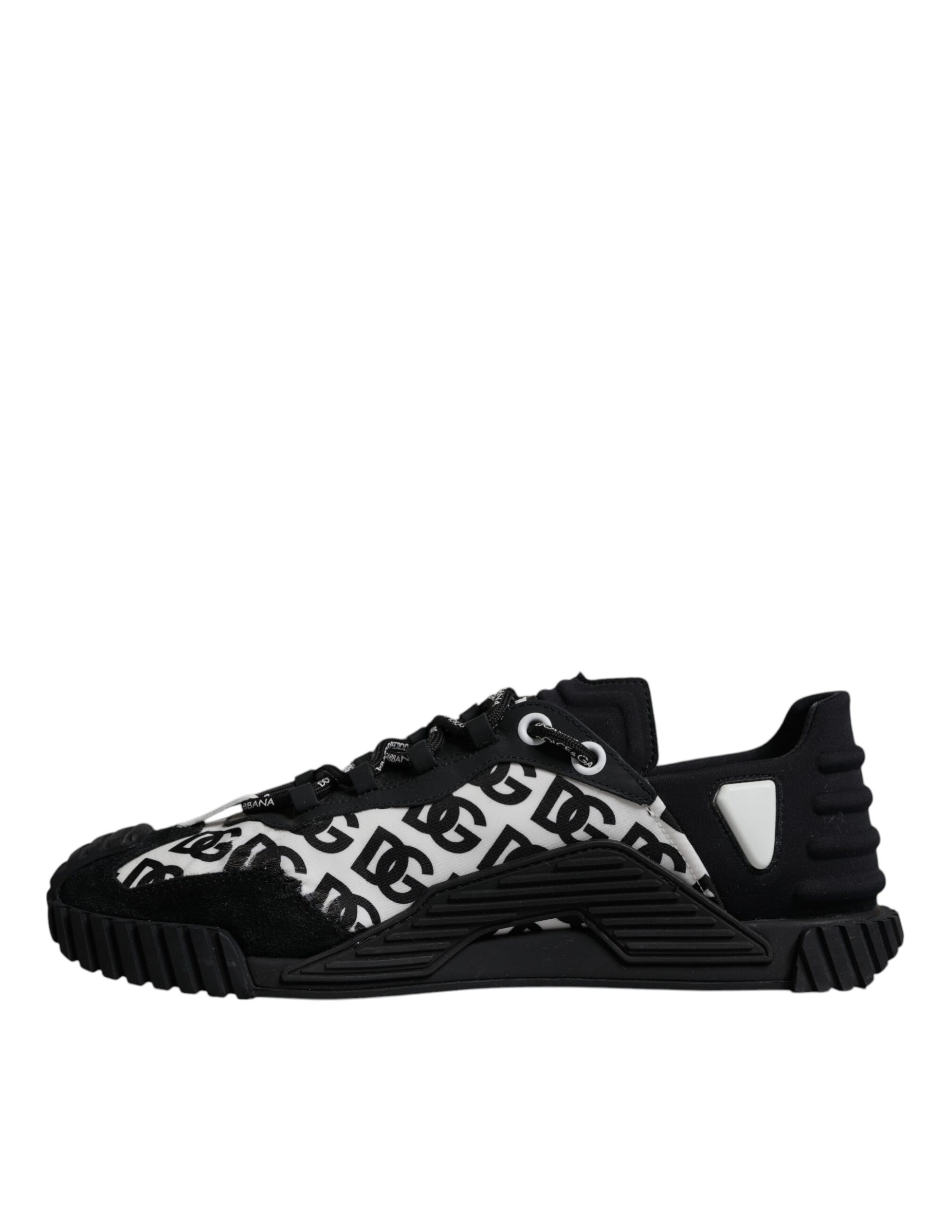 Dolce & Gabbana Black Low Top Sneakers for Men side view