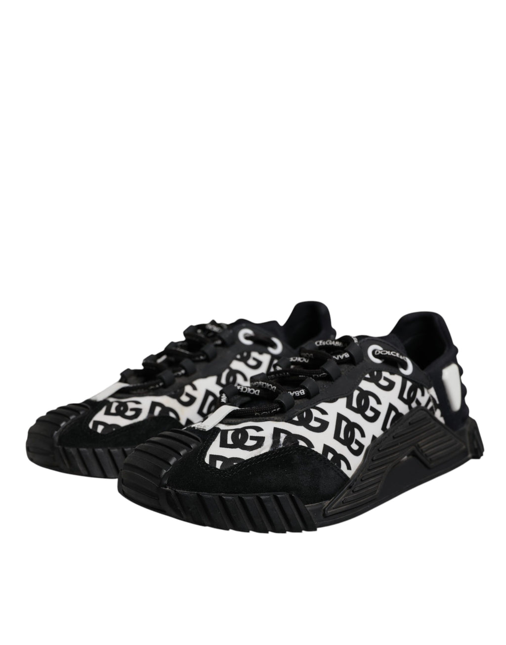 Dolce & Gabbana Black Low Top Sneakers for Men detail view