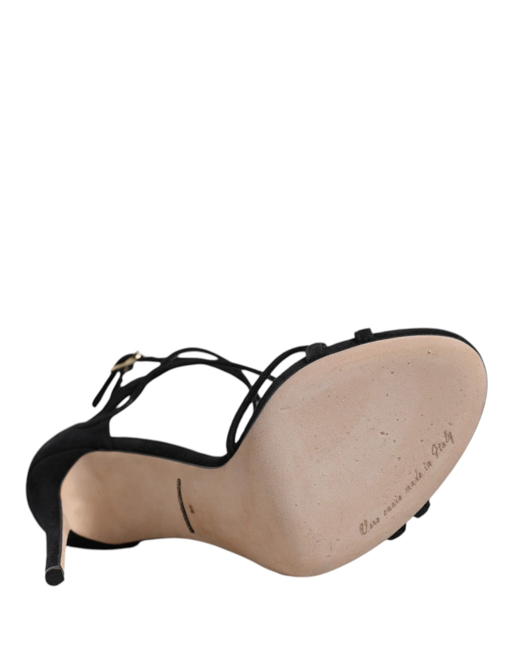 Chaussures à talons aiguilles en cuir noir Dolce & Gabbana