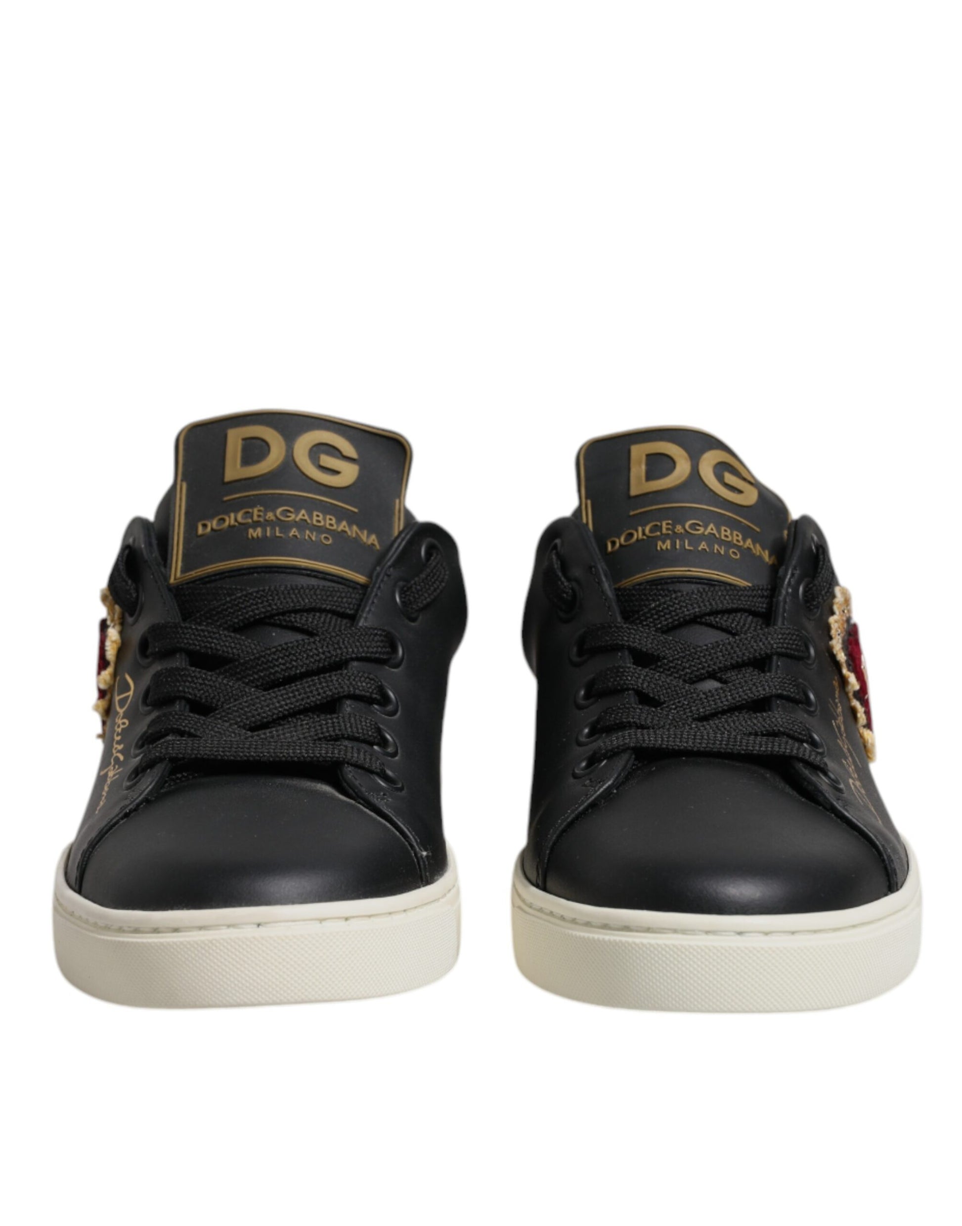 Dolce & Gabbana Black Low Top Sneakers for Women alternate view