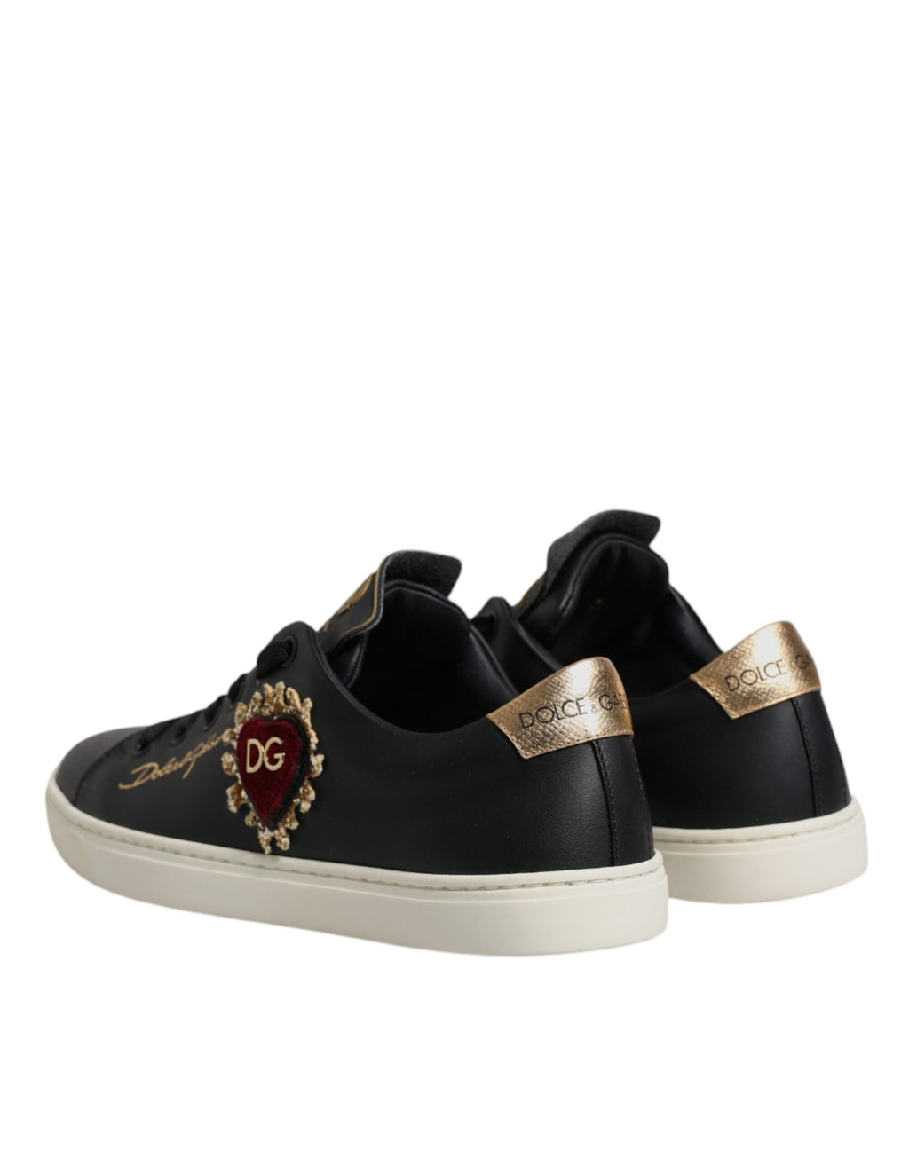 Dolce & Gabbana Black Low Top Sneakers for Women additional view