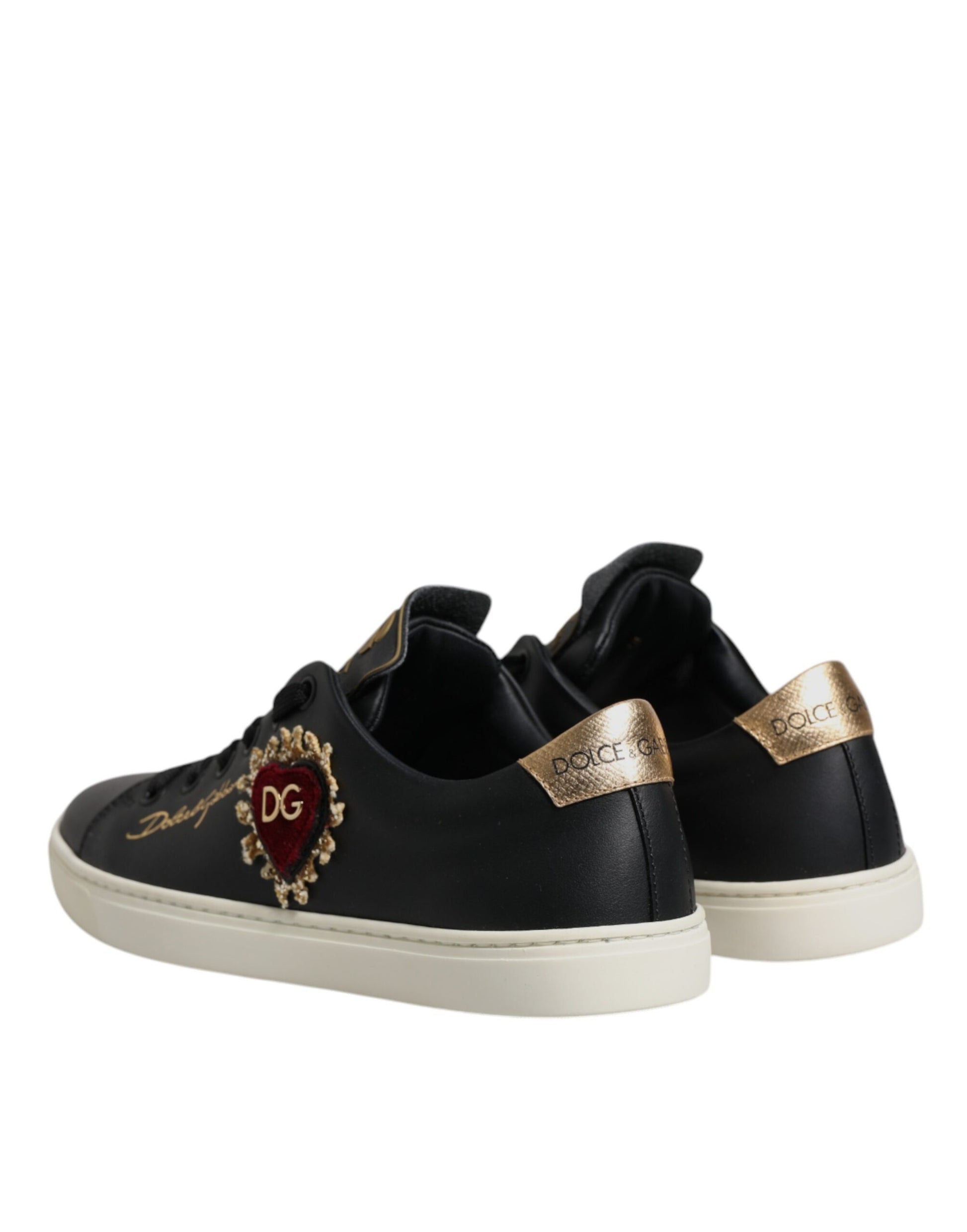 Dolce & Gabbana Black Low Top Sneakers for Women additional view
