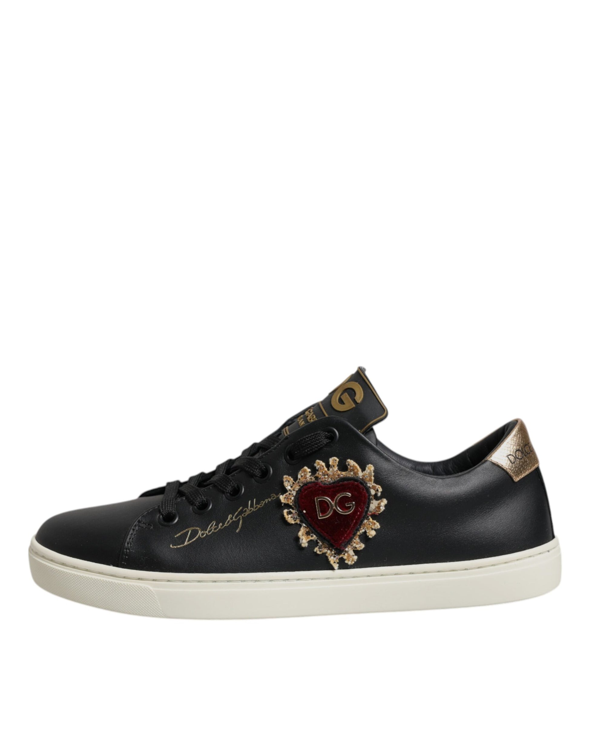 Dolce & Gabbana Black Low Top Sneakers for Women additional view