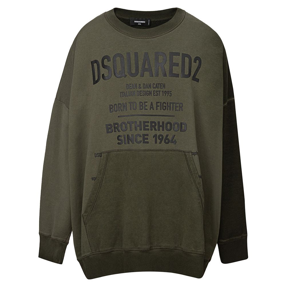 Dsquared² Green Sweatshirt for Men