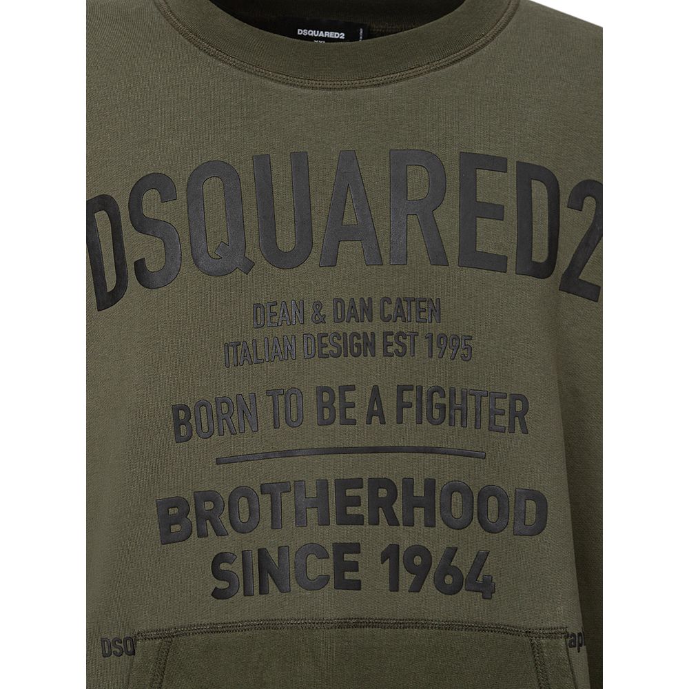 Dsquared² Green Sweatshirt for Men detail view