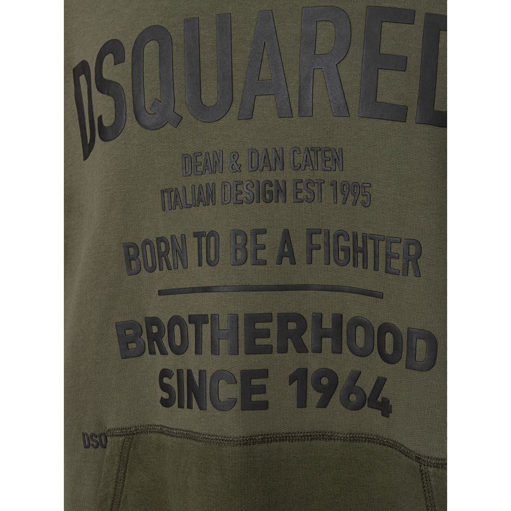 Dsquared² Green Sweatshirt for Men side view