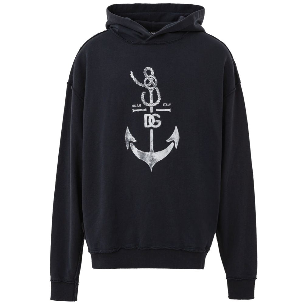 Sweat-shirt Dolce & Gabbana en coton bleu