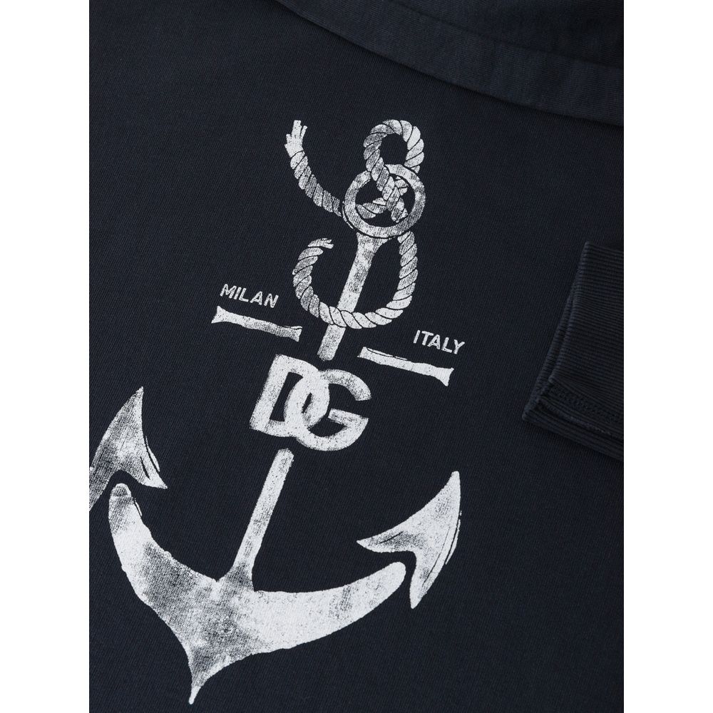 Sweat-shirt Dolce & Gabbana en coton bleu