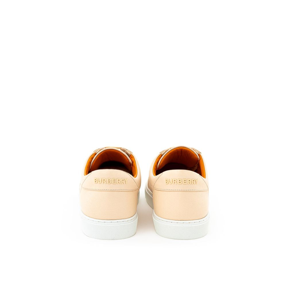 Burberry Pink Low Top Sneakers for Women detail view