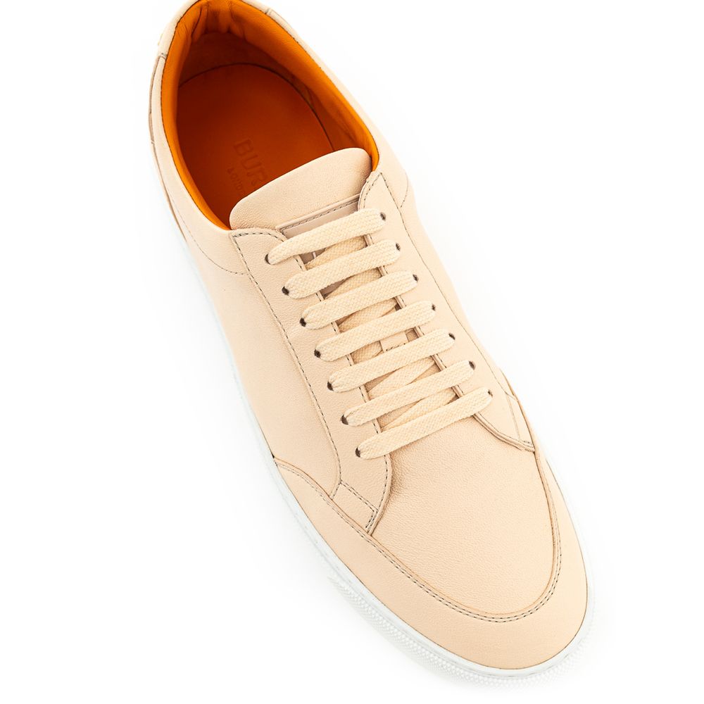 Burberry Pink Low Top Sneakers for Women side view