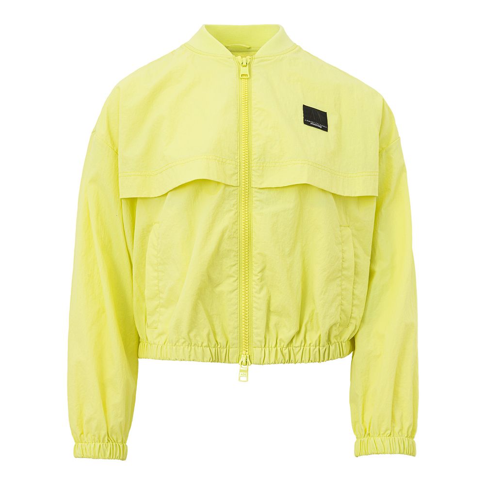 Armani Exchange Yellow Bomber for Women