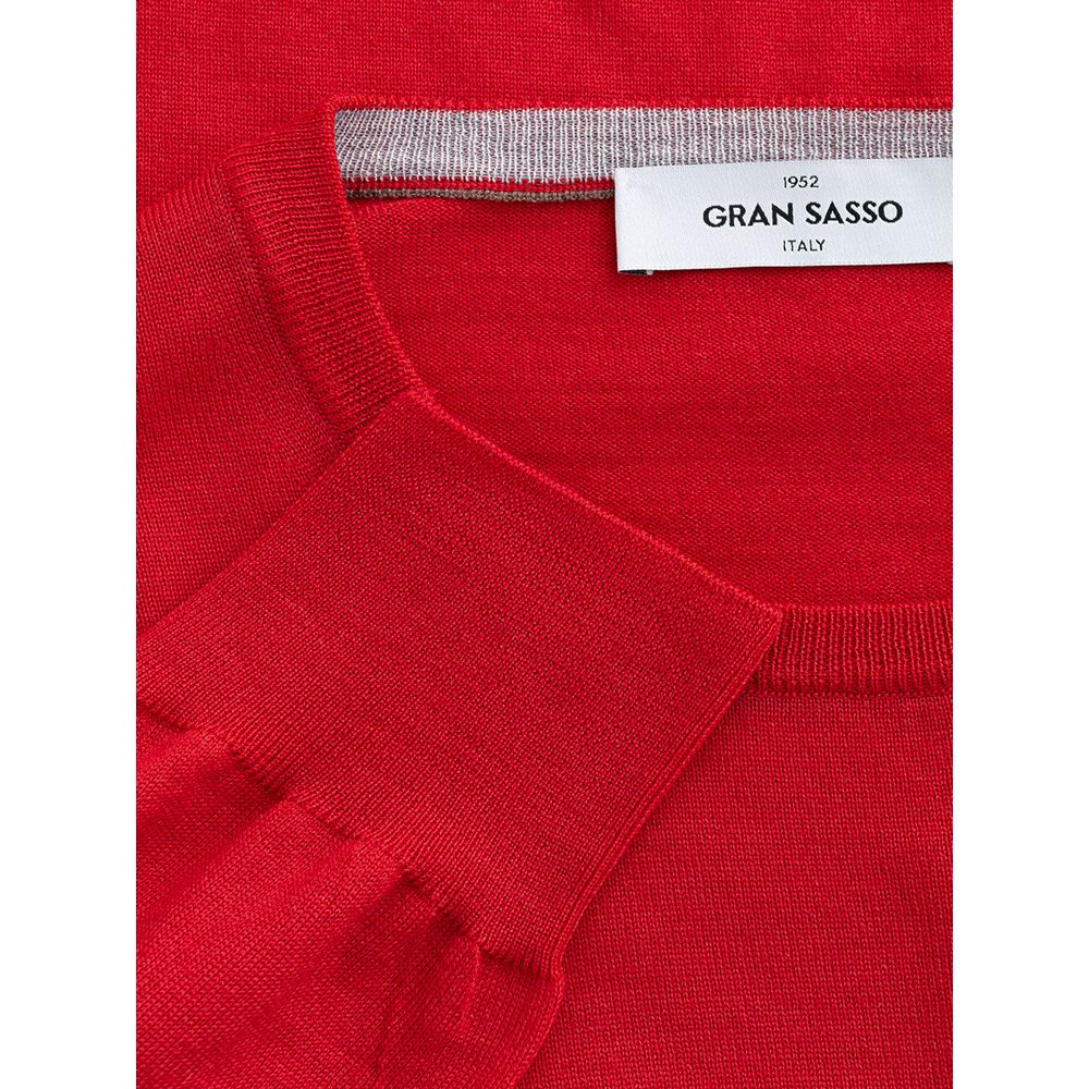 Gran Sasso Red Sweatshirt for Men detail view