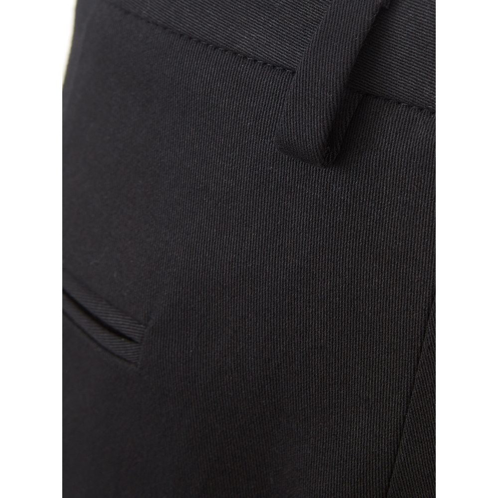 Lardini Italian Elegance Schwarze Baumwollhose