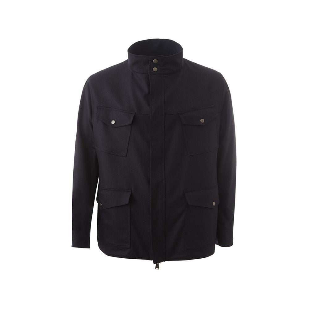 Lardini Blue Coat for Men detail view