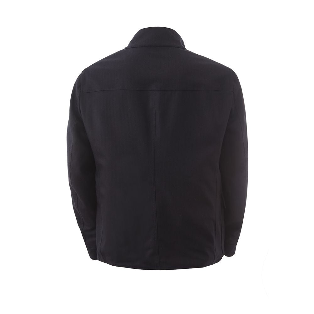 Lardini Blue Coat for Men side view