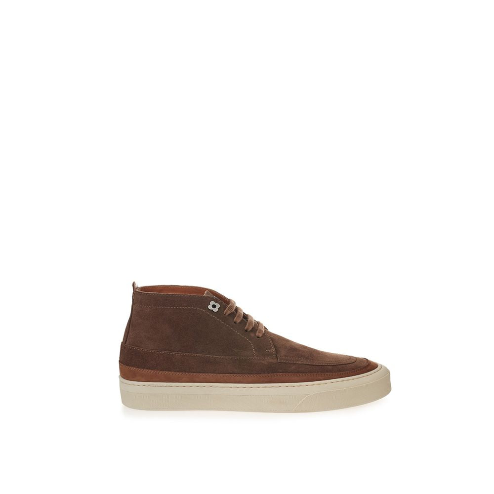 Lardini Brown Athletic Sneakers for Men