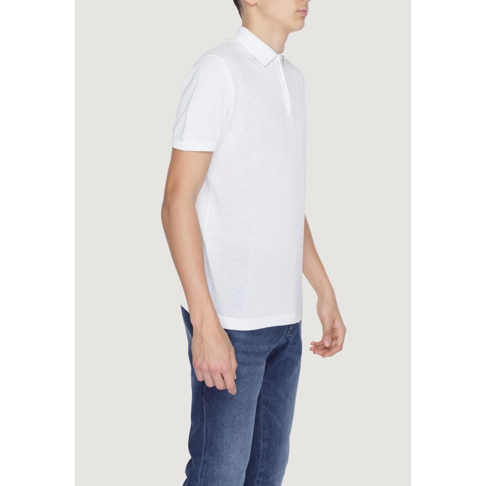 U.S. POLO ASSN. White Dress Shirt for Men side view