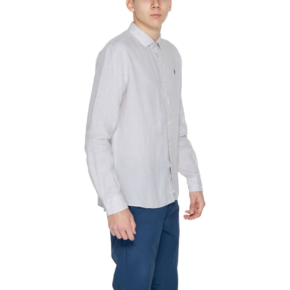 U.S. POLO ASSN. Beige Dress Shirt for Men detail view