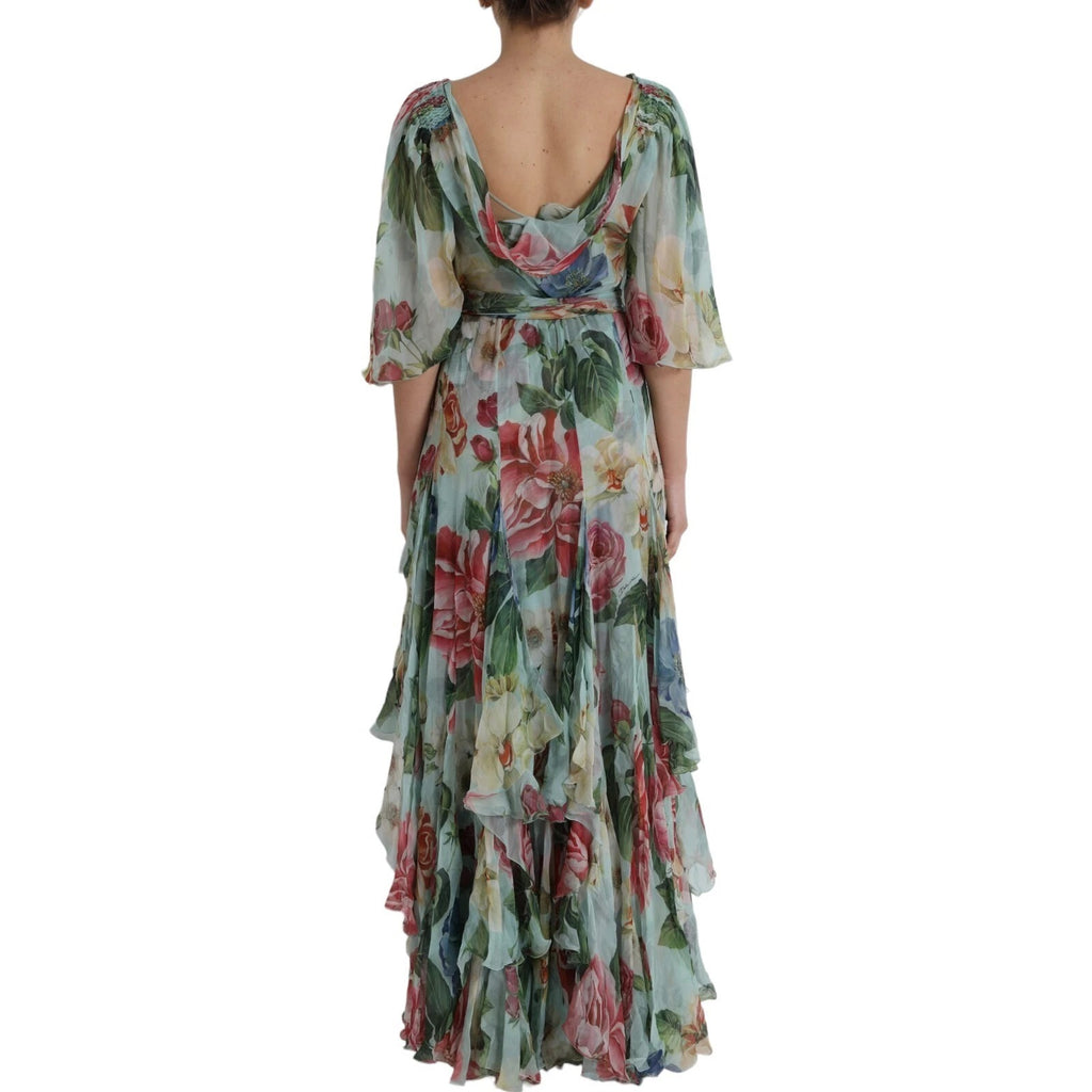 Dolce & Gabbana Blue Long Dress for Women alternate view