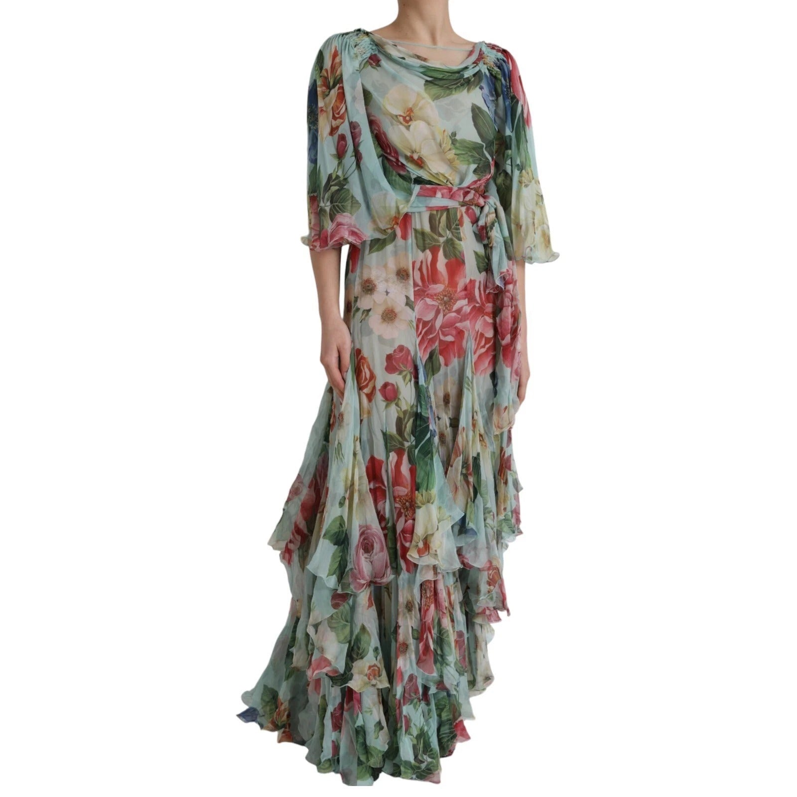 Dolce & Gabbana Blue Long Dress for Women additional view