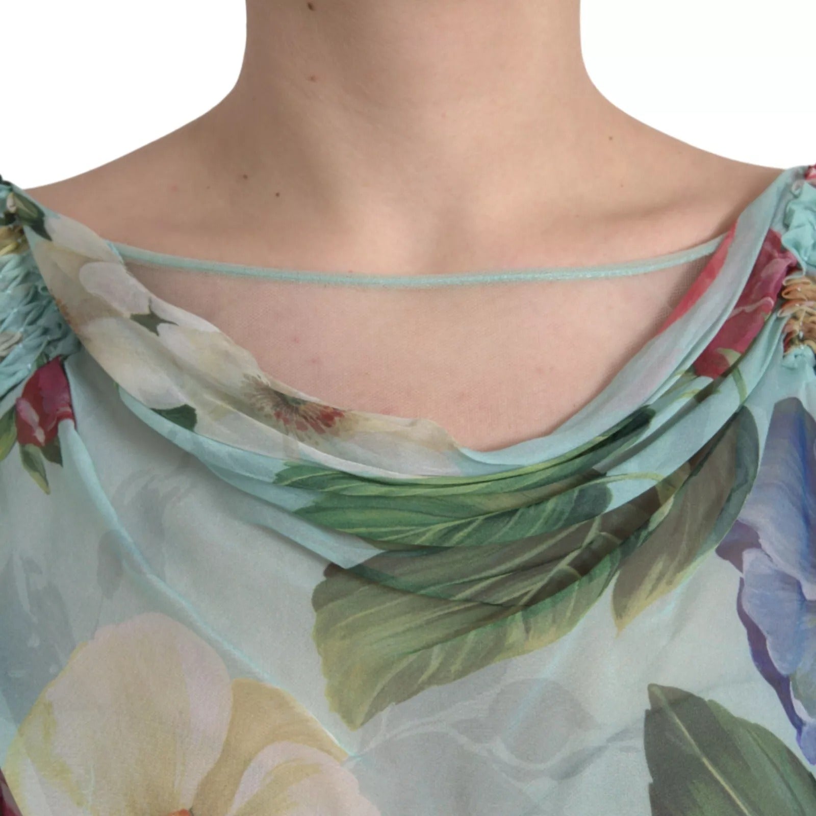 Dolce & Gabbana Blue Long Dress for Women additional view
