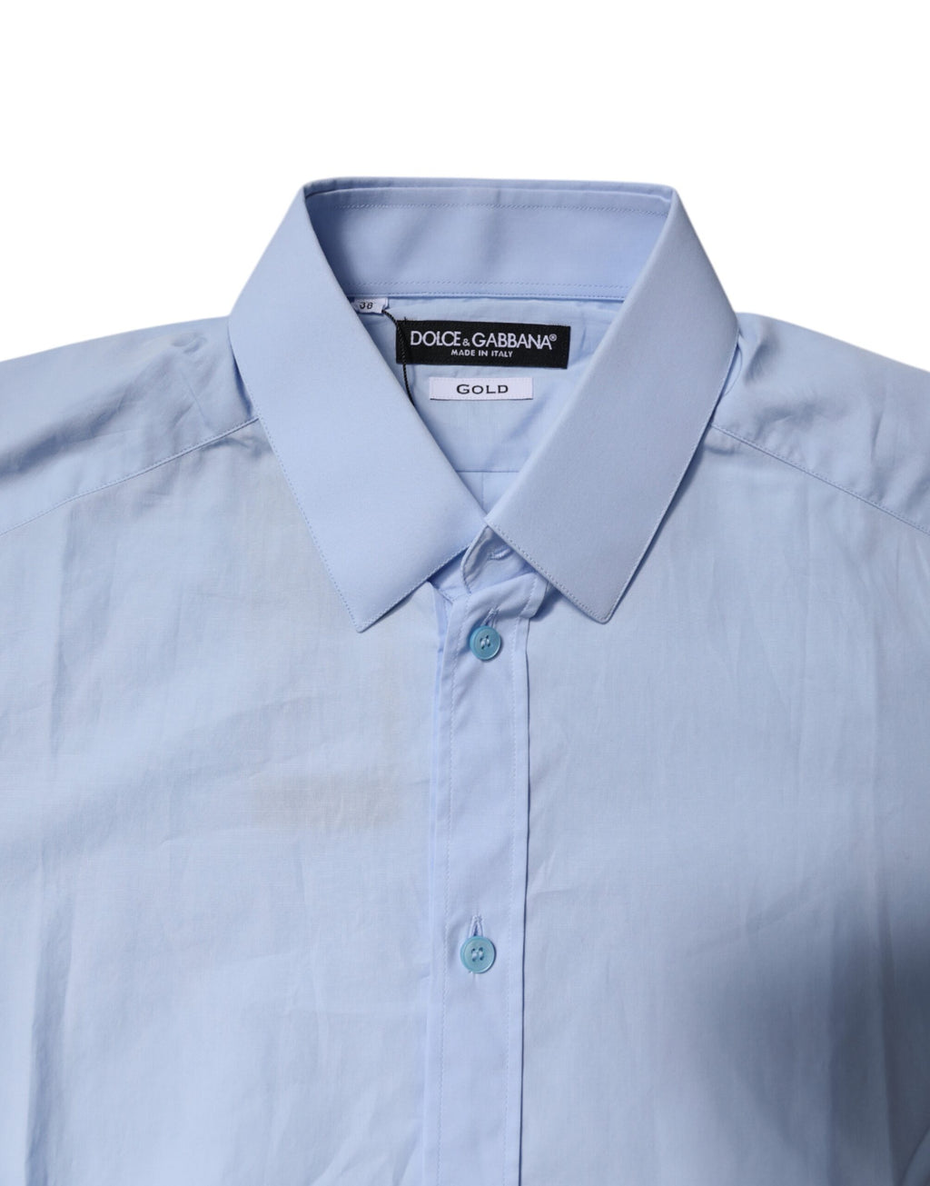 Dolce & Gabbana Blue Dress Shirt for Men additional view