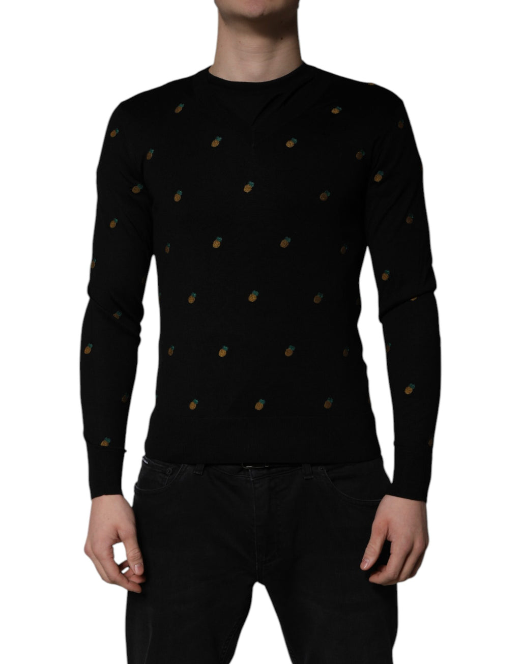 Dolce & Gabbana Black Sweatshirt for Men detail view