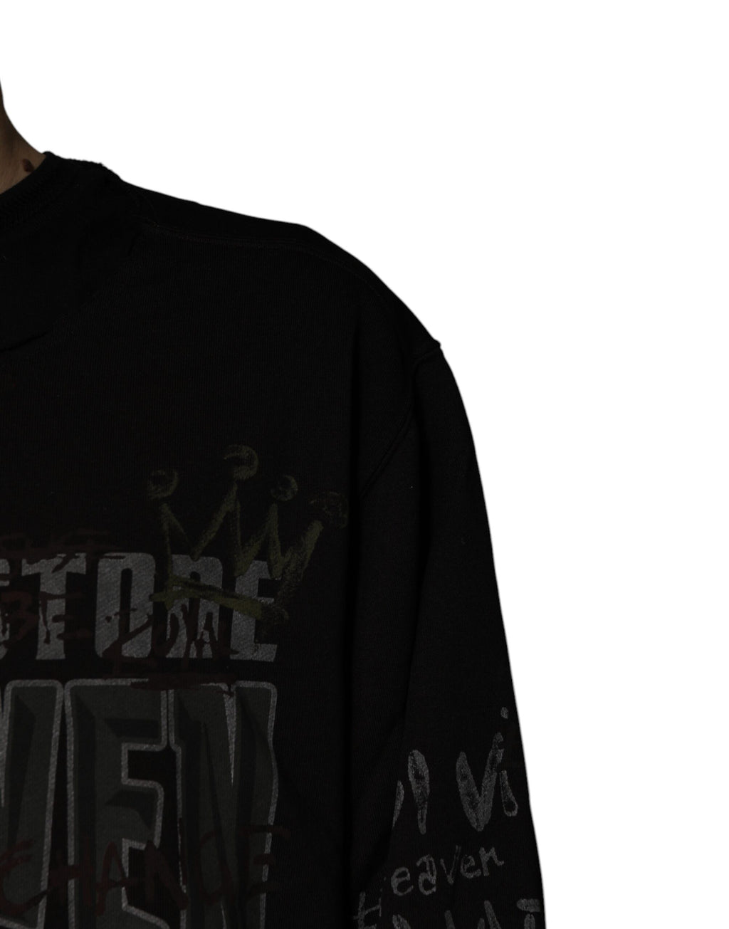 Dolce & Gabbana Black Sweatshirt for Men additional view