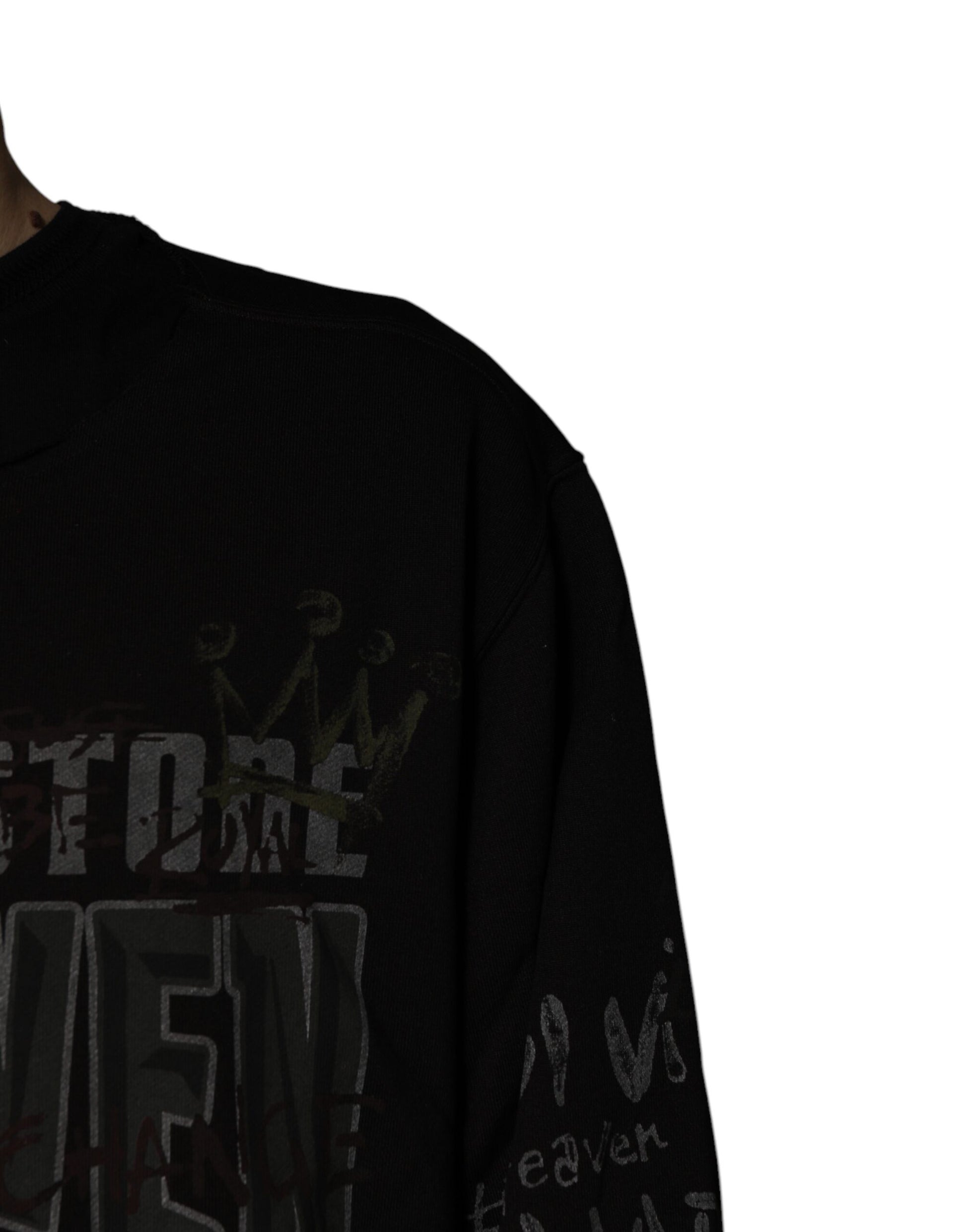 Dolce & Gabbana Black Sweatshirt for Men additional view