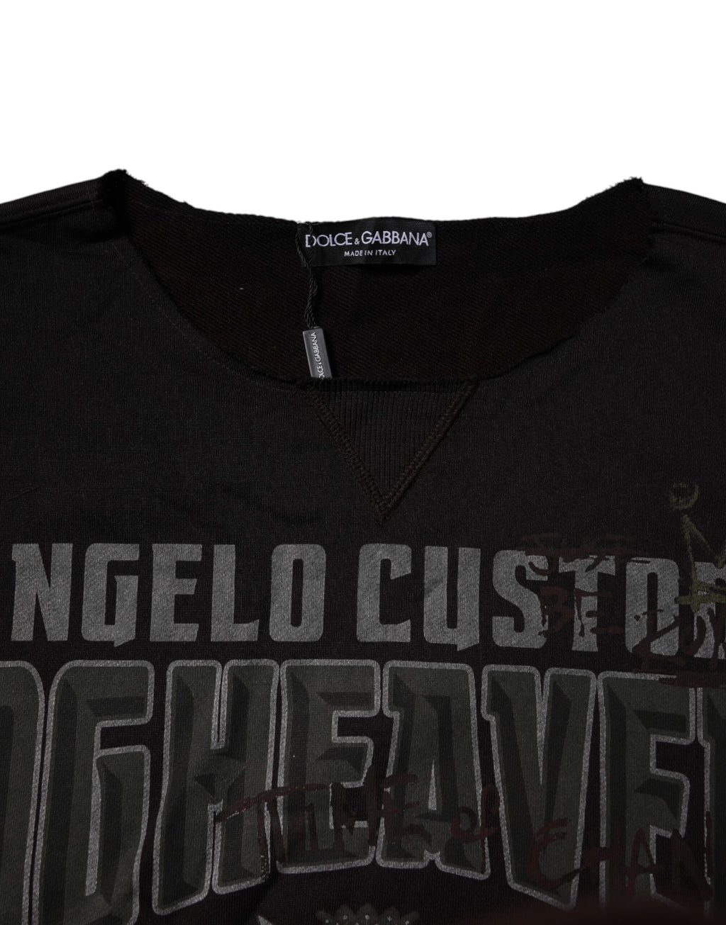 Dolce & Gabbana Black Sweatshirt for Men additional view