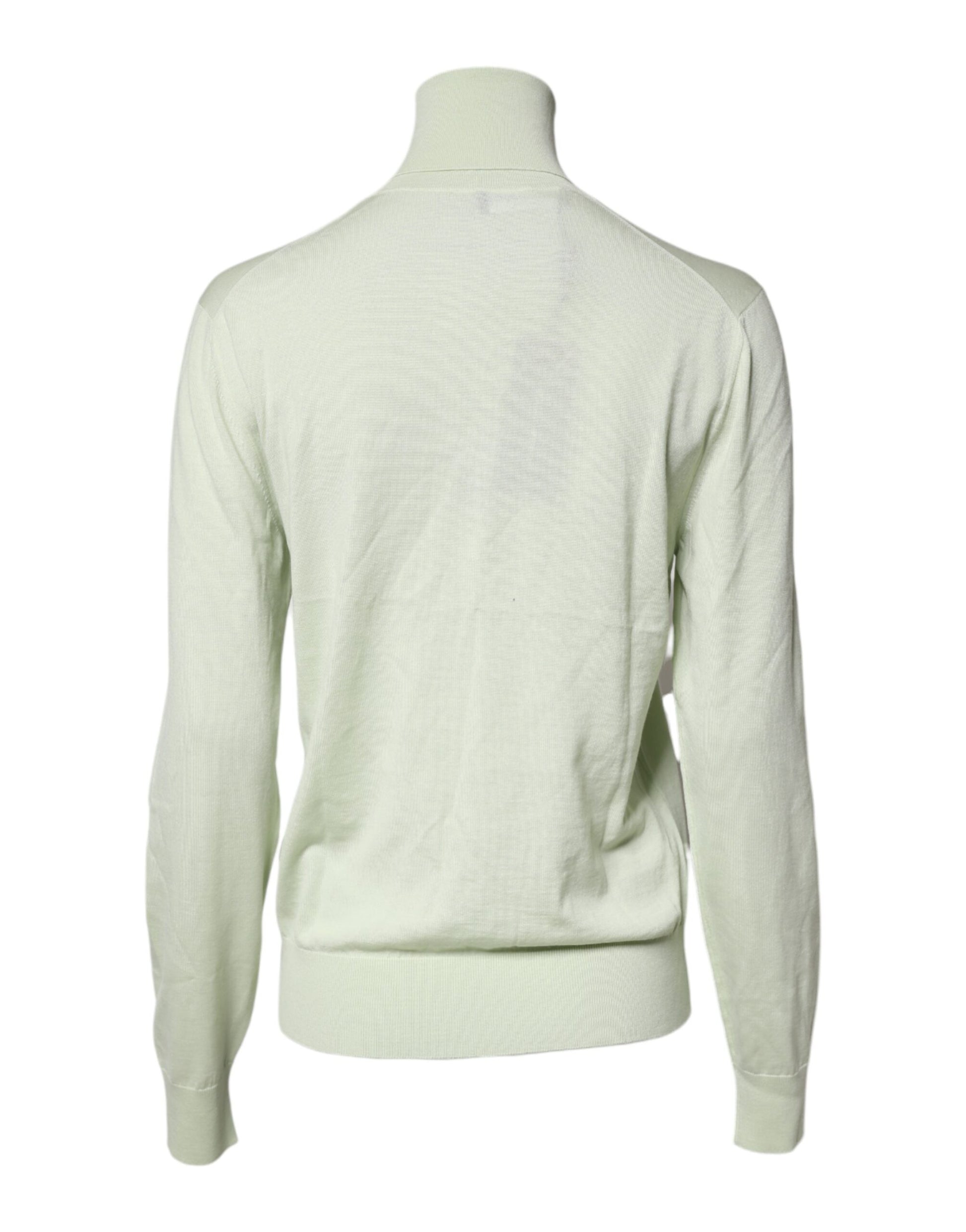 Dolce & Gabbana Green Turtleneck for Men side view