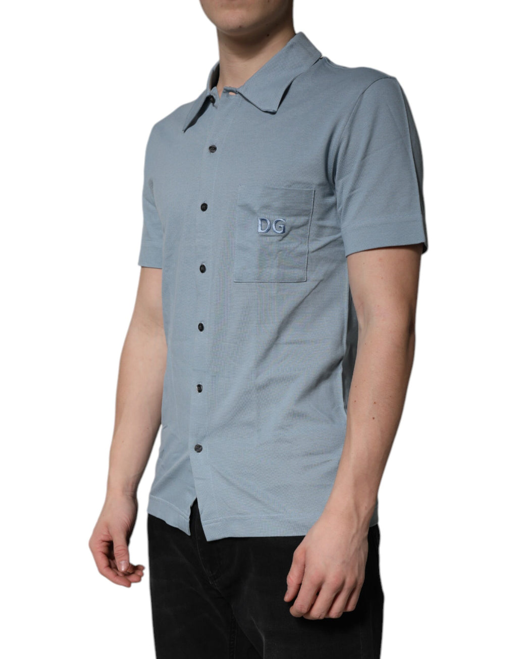 Dolce & Gabbana Blue Shortsleeve for Men detail view