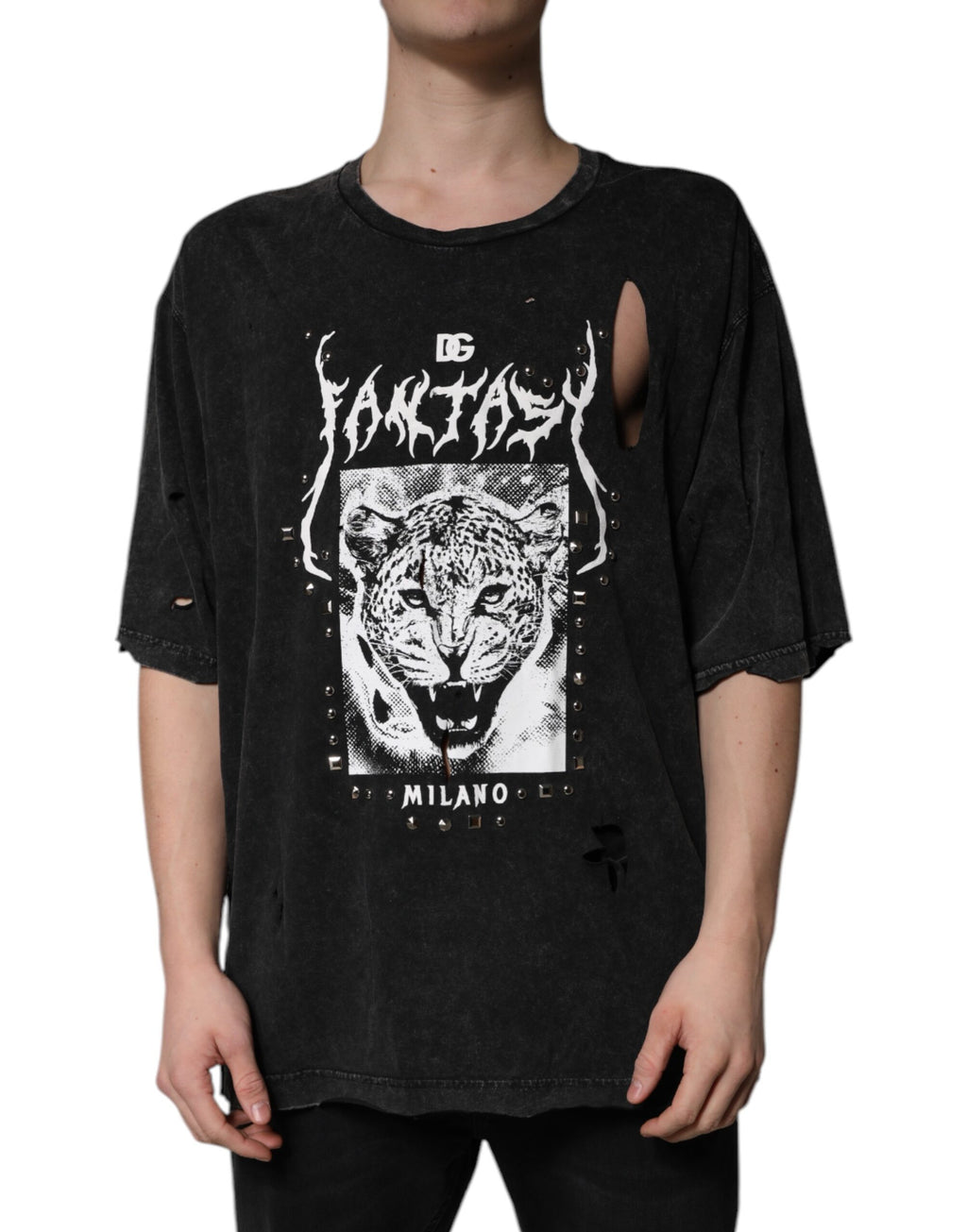 Dolce & Gabbana Black T-Shirt for Men alternate view