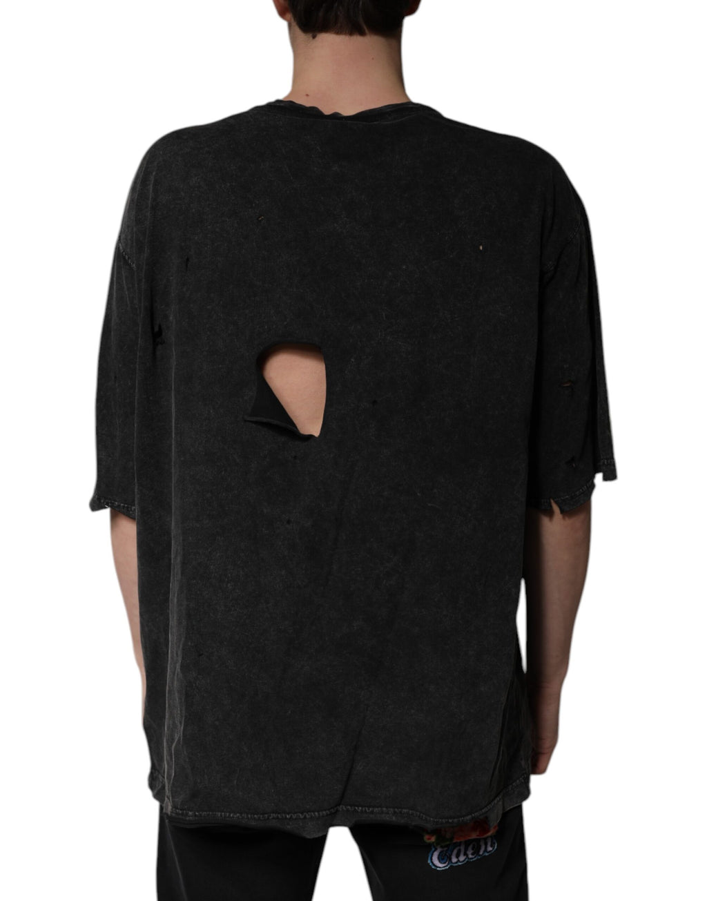 Dolce & Gabbana Black T-Shirt for Men side view