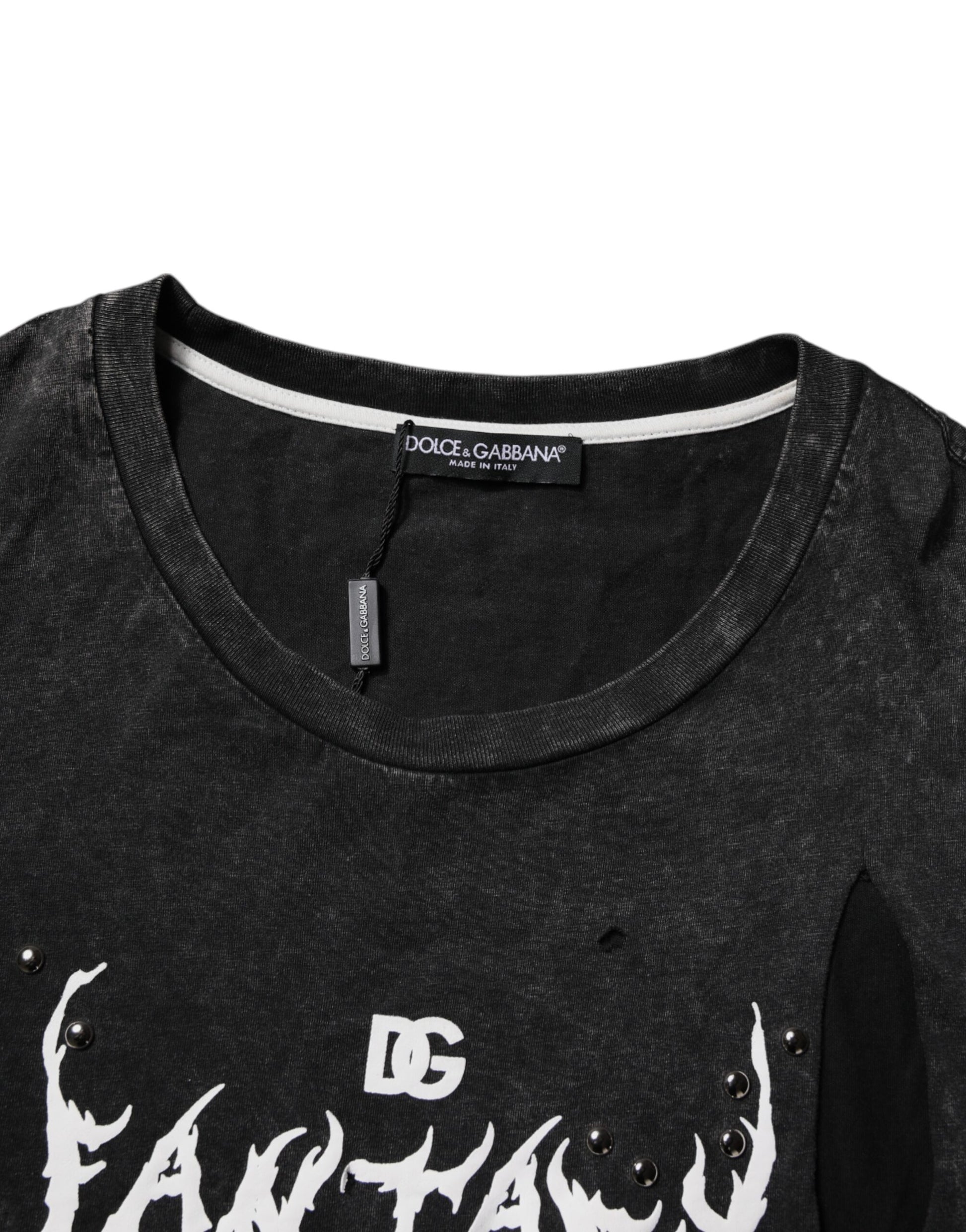 Dolce & Gabbana Black T-Shirt for Men additional view