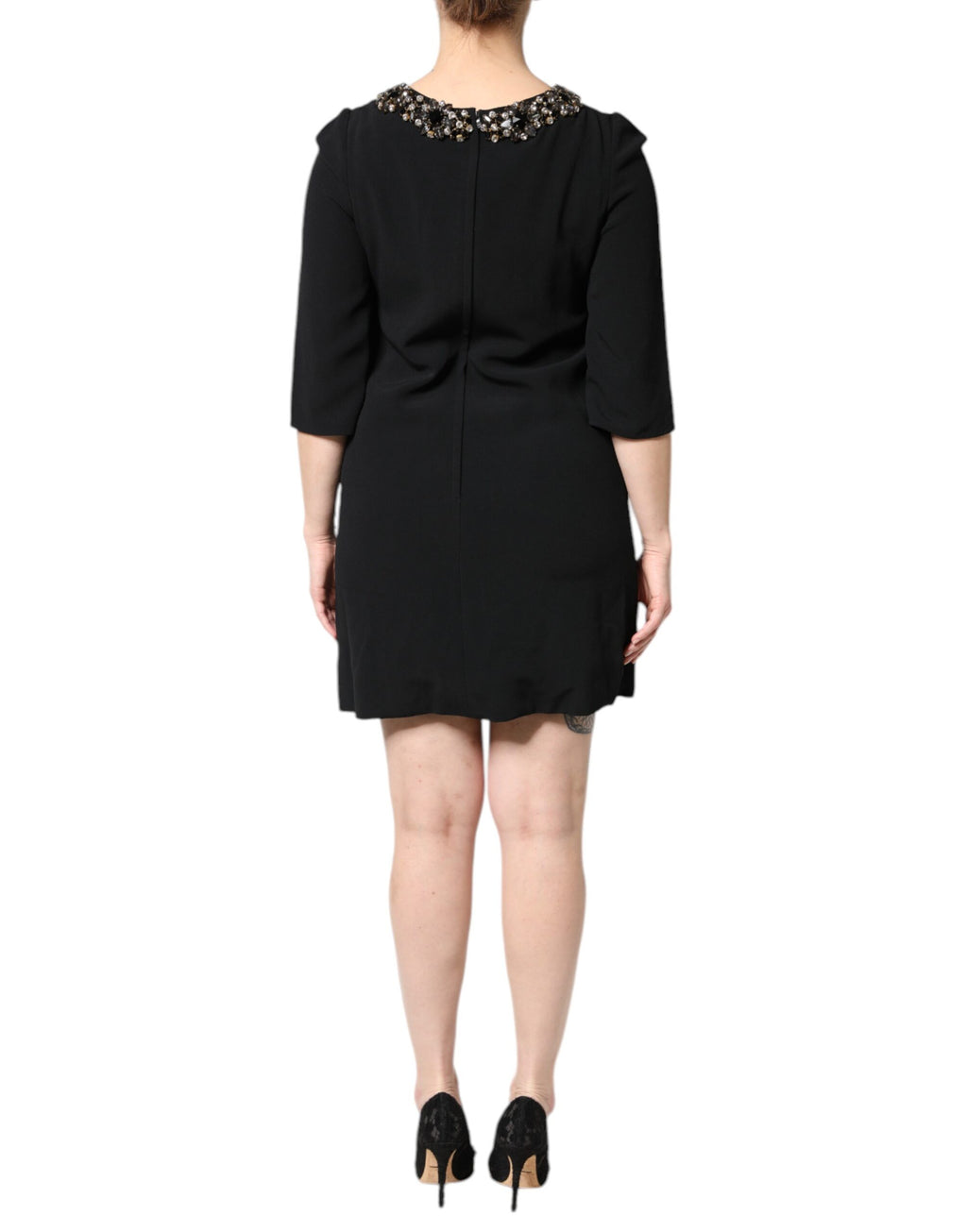 Dolce & Gabbana Black Short for Women side view