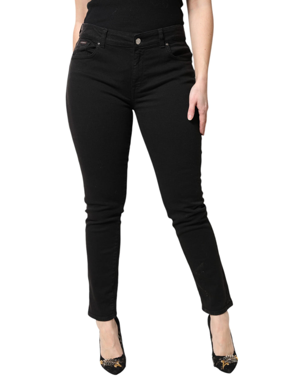 Dolce & Gabbana Black Skinny Jeans for Women alternate view